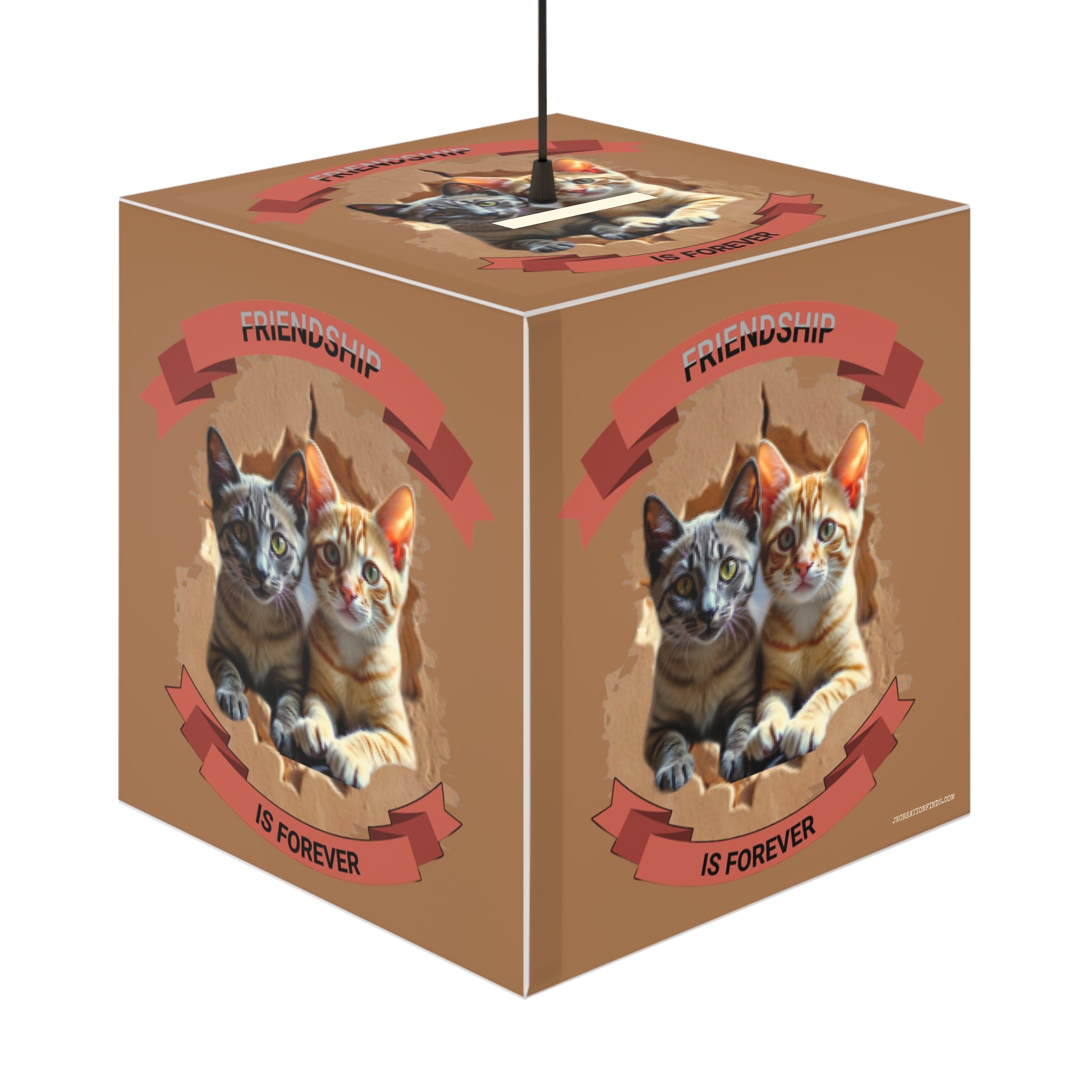 Adorable Kitten Duo Friendship IS FOREVER Design product type