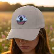 Hunting Sasquatch Embroidered Adjustable Cap product