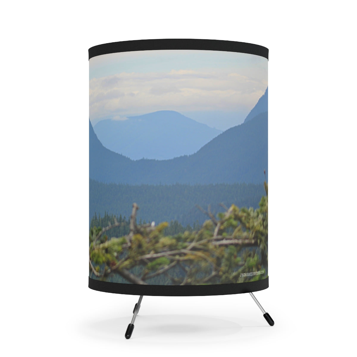 Mountain Landscape Design Table Lamp Product