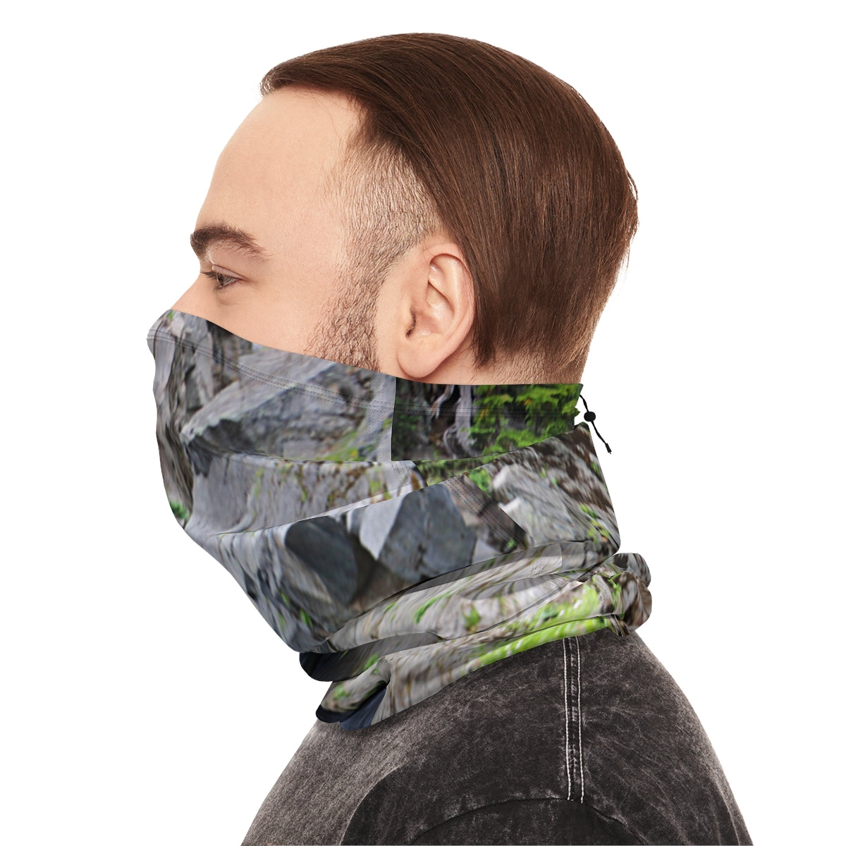 Camouflage Design Face Cover for Outdoor Activities