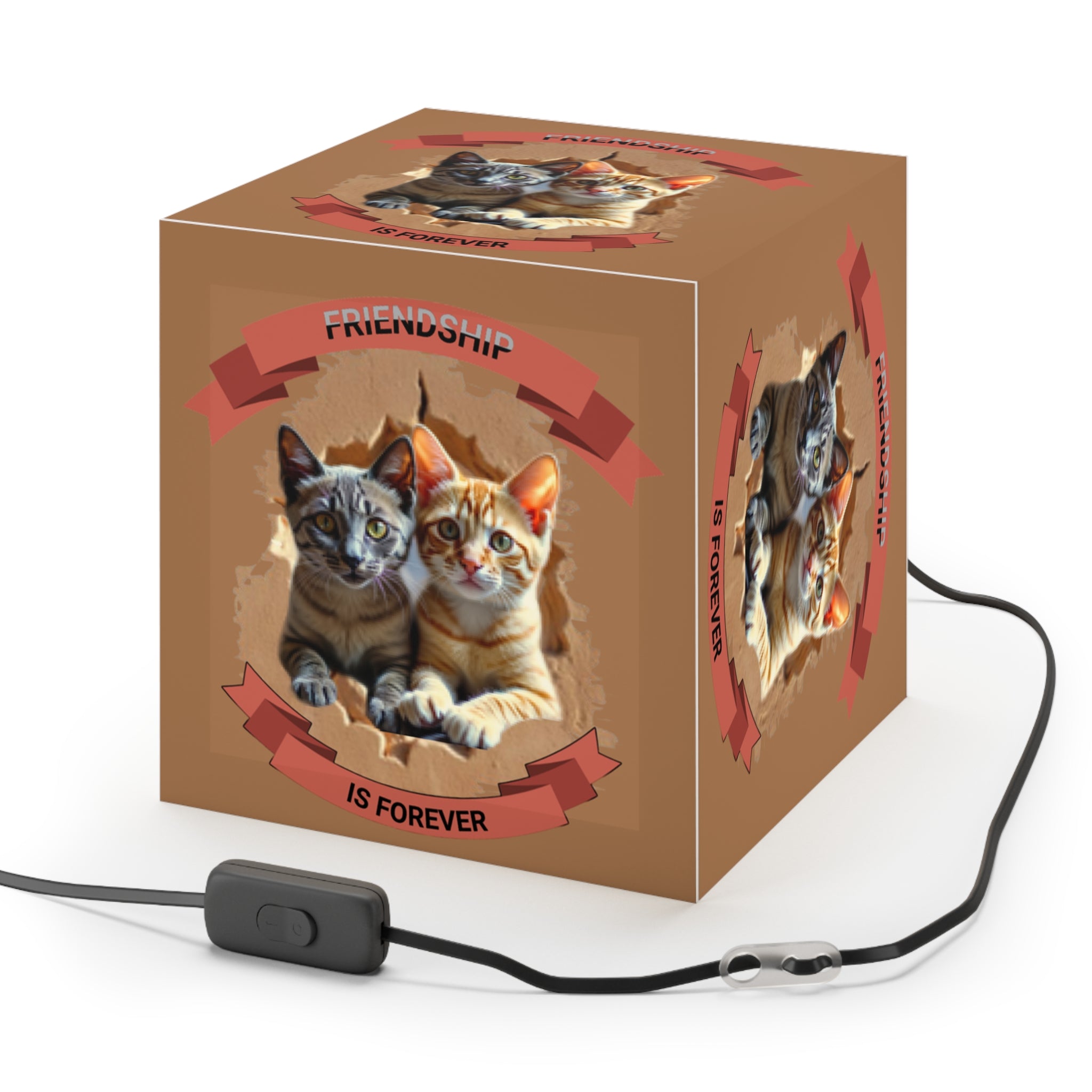 Kittens Friendship Is Forever Cube Light product type
