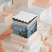 Coastal Beach and Ocean Scene Decorative Cube