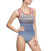 Scenic Beach Waves One-Piece Swimsuit Product