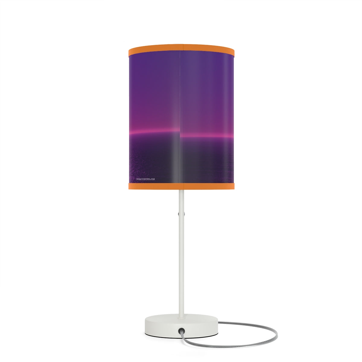 Purple Horizon Glow Table Lamp for Modern Decor