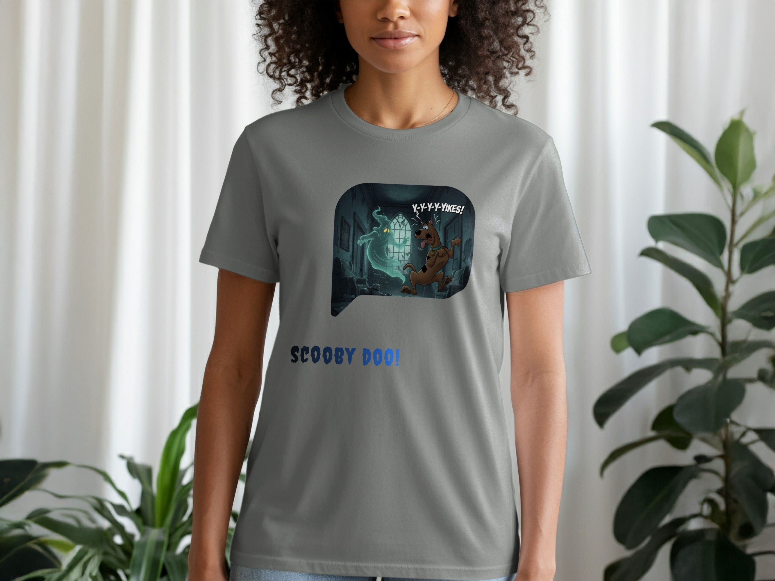 Scooby-Doo Graphic T-Shirt with Fun Cartoon Design