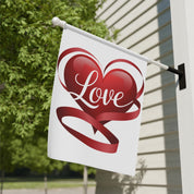 Love Heart Design Decorative Outdoor Flag Product