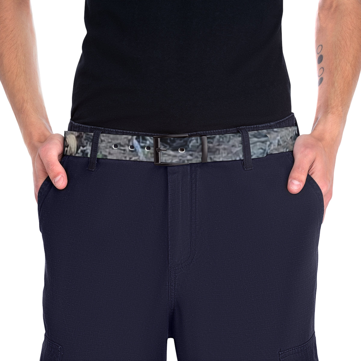 Camouflage Pattern Casual Men's Fashion Belt