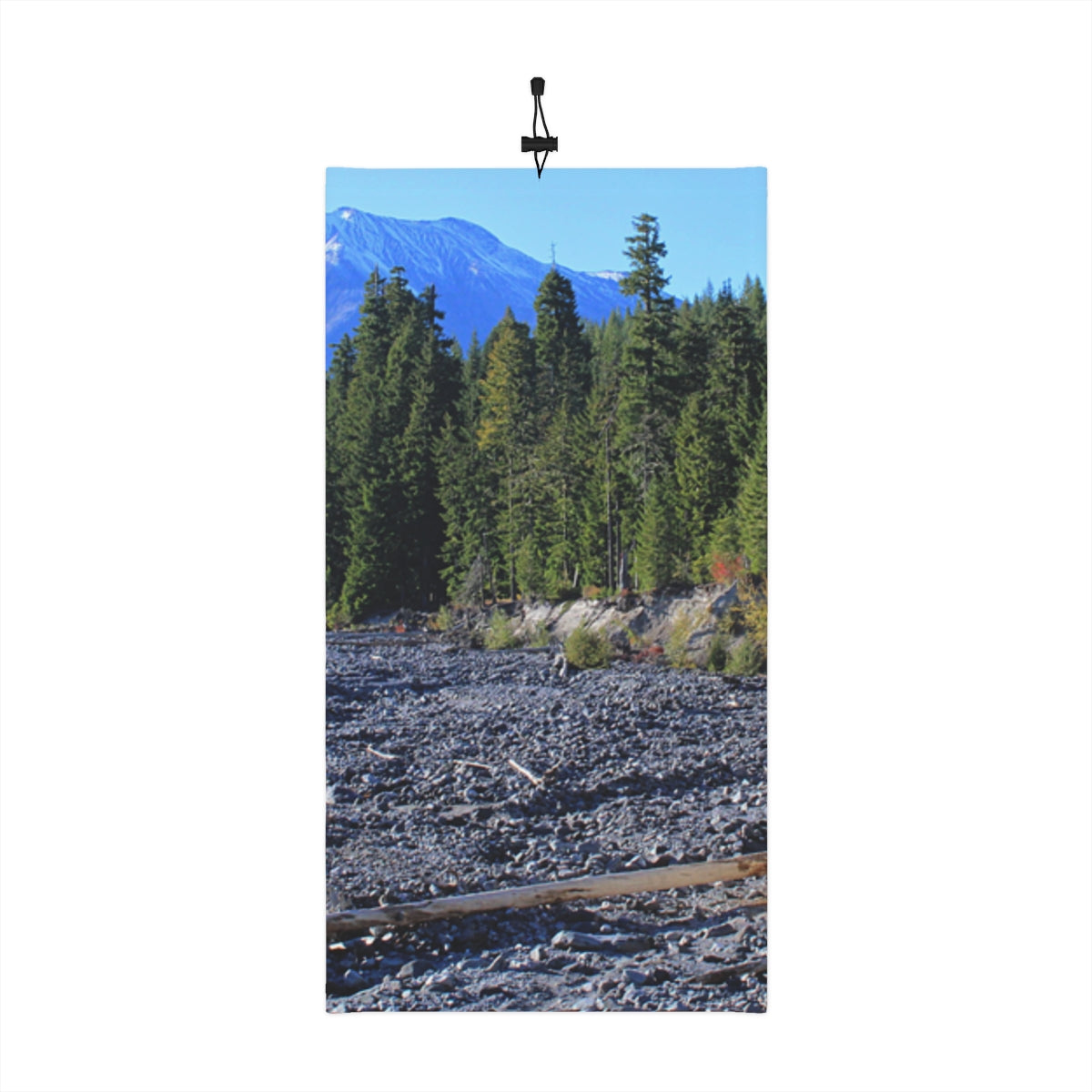 Beautiful Mountain and Forest Scene Hanging Tapestry
