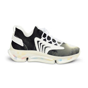 Black White Misty Pattern Athletic Sneaker product type
Sneaker, Athletic Shoe, Running Shoe, Fashion Sneaker, Men's Sneaker, Women's Sneaker, Unisex Shoe, Modern Design, Chunky Sole, Black Shoe, White Shoe, Patterned Upper, Misty Pattern, Colorful Sole, Comfortable Shoe, Lifestyle Shoe, Everyday Sneaker, Trendy Footwear, Sporty Style, Walking Shoe