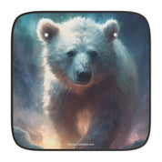 Majestic Polar Bear in Mystical Surroundings Artwork