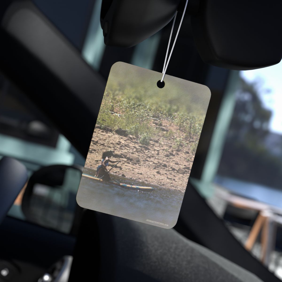 Scenic Paddle Boarding Car Air Freshener