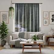 Nature-Inspired Living Room Decor Curtain Set