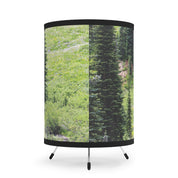 Scenic Forest Print Round Lambshade for Home Decor