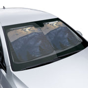 Scenic Mountain Landscape Car Windshield Sun Shade