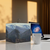 Snowy Mountain Evergreen Forest Winter Landscape product type