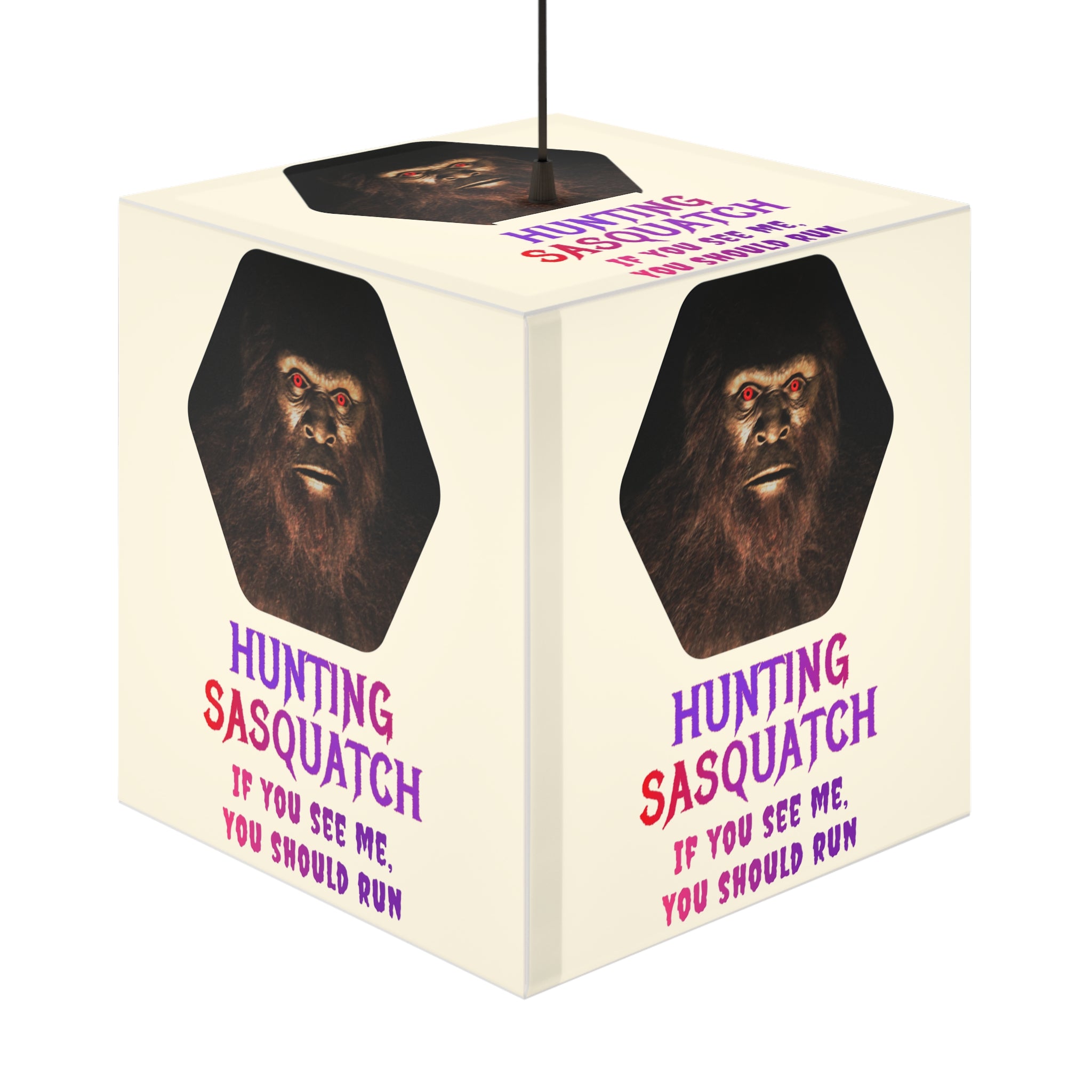 HUNTING SASQUATCH IF YOU SEE ME YOU SHOULD RUN product type