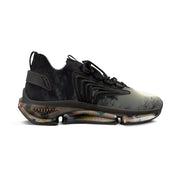 Modern Futuristic Black Gray Abstract Pattern Sneaker product type