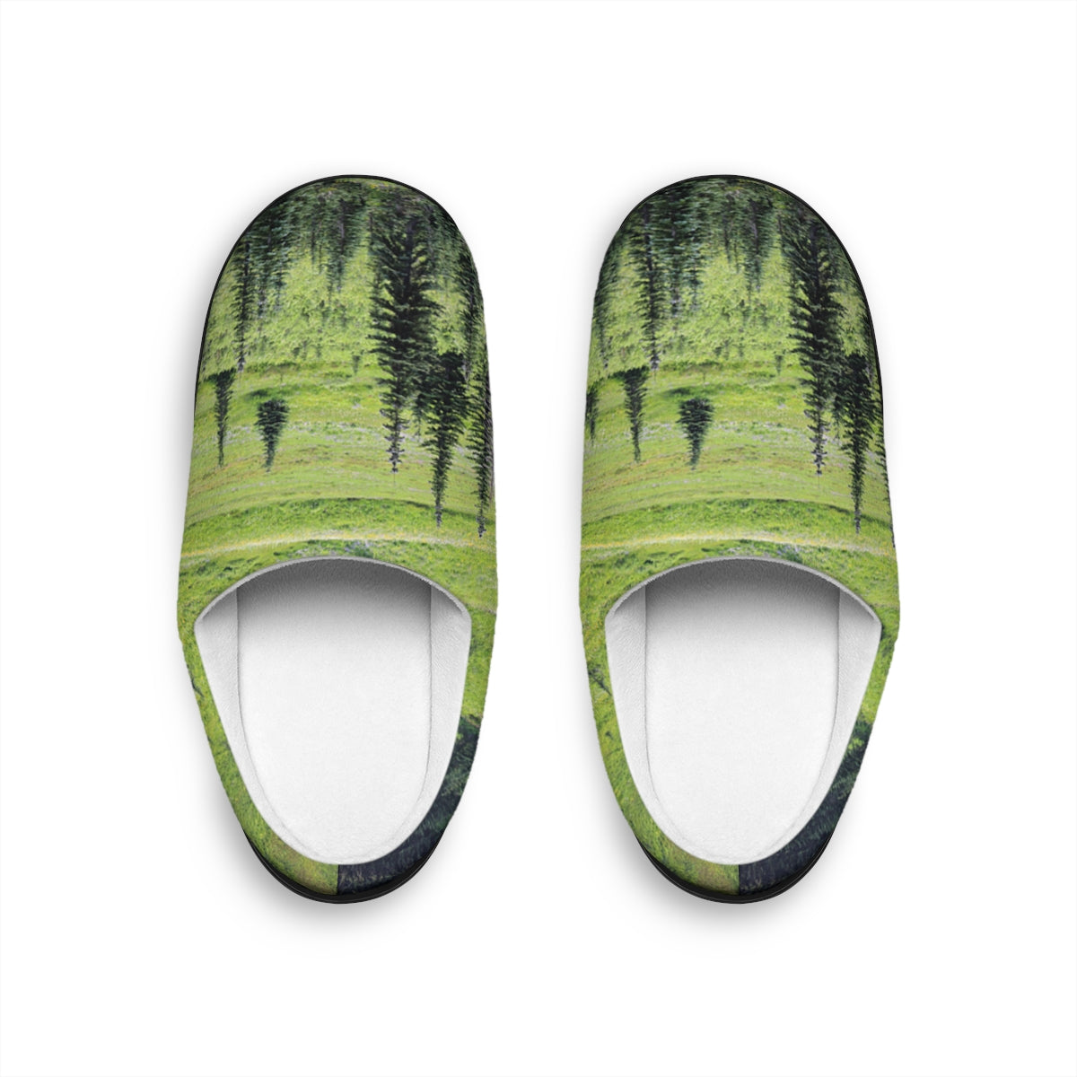Forest Scene Printed Home Comfort Slippers Product